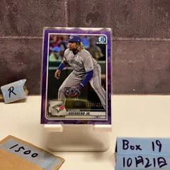 2020 Topps Bowman Chrome Vladimir Guerrero Jr. 239/250 TORONTO BLUE JAYS Purple Refractor カード