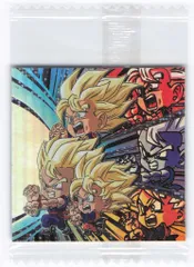 バンダイ 超戦士シールウエハース超 13弾/2795410 孫悟空&孫悟飯&孫悟天【UGR】 1