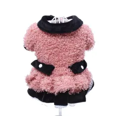 犬服　秋冬服　ワンピース