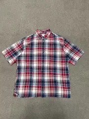 UNIQLO チェック 半袖 シャツ j02554