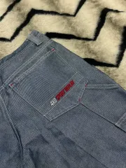 32 スポーツREPLAY シルバー コーティング カーペンター デニム バミューダパンツ