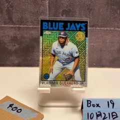 2021 Topps Chrome Vladimir Guerrero Jr. Toronto Blue Jays 35th Anniversary Mojo Refractor カード
