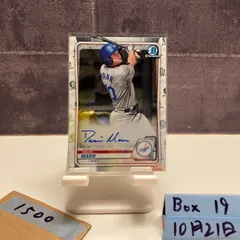 2020 Topps Bowman Chrome Devin Mann 直筆サインカード LOS ANGELES DODGERS カード