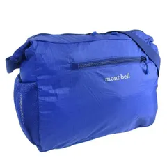 [モンベル] バッグ メンズ レディース ショルダーバッグ A4対応 ナイロン ポケッタブル ライトショルダー M 1123970 (ブルー(BL)) [ブルー(BL)]