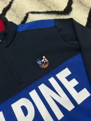 M ポロラルフローレン Alpine スキー ハーフジップ スウェット