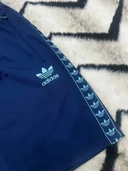 S アディダス サイドライン スカート/ネイビー/日本版