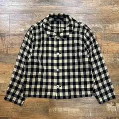 tricot COMME des GARCONS トリココムデギャルソン チェック シャツ ジャケット 薄手