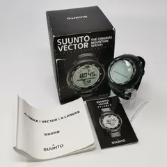 SUUNTO VECTOR ブラック クォーツ　腕時計 電池ないため動作未確認 the original mountain watch 管理番号ARCAMKO420のサムネイル