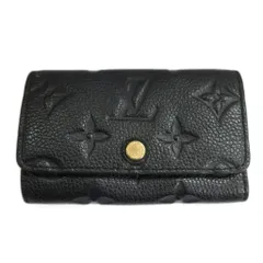 ルイヴィトン LOUIS VUITTON モノグラムアンプラント ミュルティクレ6 キーケース  M64421 6連 レザー 革 ノワール 黒