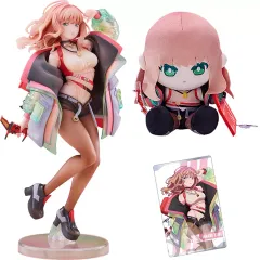 【新品】フィギュア 南夢芽(Dreamy Divas Ver.) ぬいぐるみ セット 「劇場版 グリッドマン ユニバース」 1/7 プラスチック製塗装済み完成品