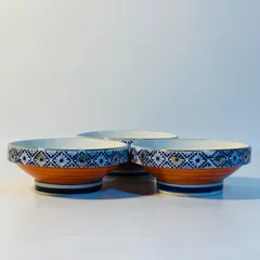 有田焼 南山窯 中鉢 3客セット 丸鉢 和柄 花柄 食器 陶磁器 送料込み フォロー割 クーポンご利用可能 お値引き交渉可能 一点限り