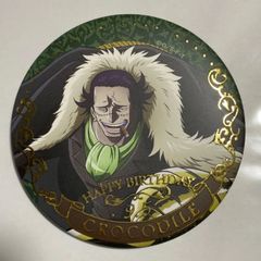 クロコダイル バースデー ジュエリー 缶バッジ ワンピース ONE PIECE