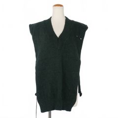 グッチ GUCCI 台形スカート ひざ丈 レザー 38 黒 444606 /BM □MU