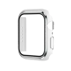 for Apple Watch ケース AppleWatch Series 6/SE3/SE2/SE/5/4 40mm 用 一体型 全面保護 耐久性 傷防止 Apple Watch 6/SE3/SE2/SE/5/4 40mm対応 日本旭硝子材 二重構造 全面保