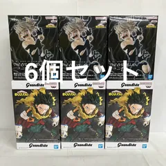 未開封 僕のヒーローアカデミア Grandista 緑谷出久 他 フィギュア 6個セット SFQ554 c101