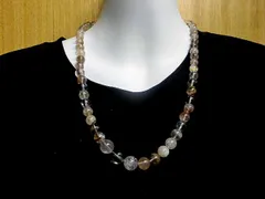 天然石 ルチルクォーツ(針水晶)ネックレス　　250720668