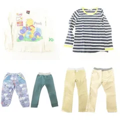 ベビードール BABYDOLL 他 95-110cm 6点セット おまとめ 男の子 キッズ トップス ボトム プーさん マルチカラー