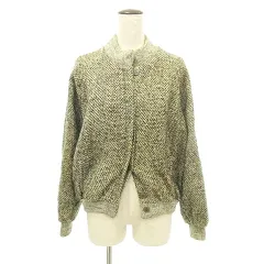 ジョルジオアルマーニ GIORGIO ARMANI ヴィンテージ コート アウター 44 イエロー系 黒 ブラックのサムネイル