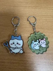 ちいかわ アークス アクリル キーホルダー セット (ハチワレ モモンガ カニ)