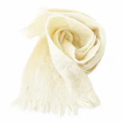 フォックスフォード FOXFORD 美品 モヘヤ マフラー ストール アイルランド製 ベージュ 0703