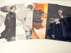 新品未開封 SixTONES 松村北斗 クリアファイル 4枚セット Rough xxxxxx/on eST/Feel da CITY/慣声の法則