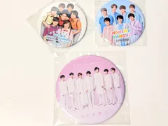 新品未開封 なにわ男子　缶バッジ 3点セット Lucky! SUMMER!/ローソンコラボ/Debut Tour 2022 1st Love
