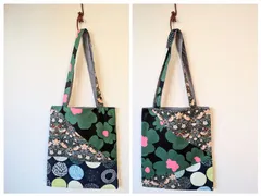 【1点もの】トートバッグ　ブラック系