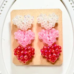 ハンドメイドピアス【No.8】