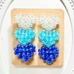 ハンドメイドピアス【No.9】