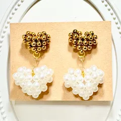 ハンドメイドピアス【No.10】