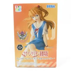 中古 未開封品 ちょこのせプレミアムフィギュア ヱヴァンゲリヲン新劇場版 式波・アスカ・ラングレー  SEGA/セガ フィギュア pr02135