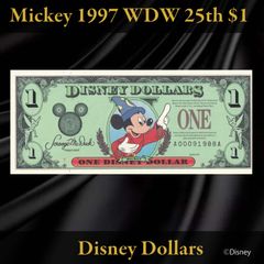 ディズニーダラー 2002年 1ドル 蒸気船ウィリー シリーズA PMG67