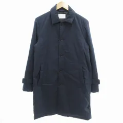 アーバンリサーチ ドアーズ URBAN RESEARCH DOORS 中綿ステンカラーコート ロング M 紺 ネイビー /GVのサムネイル
