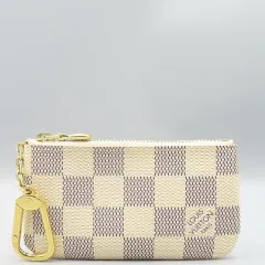 正規品 ルイヴィトン ダミエ アズール キーホルダー コインケース (付属品全て)