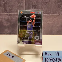 2019-20 Panini Hoops Premium Stock LeBron James Los Angeles Lakers カード