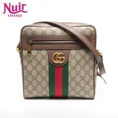 GUCCI グッチ ショルダーバッグ PVC シェリー ライン GG スプリーム【中古】