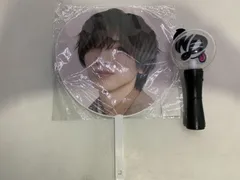 中古 なにわ男子 LIVE tour 2025 ペンライト ＋ 道枝駿佑 うちわ セット