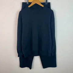 UNIQLO C ユニクロ スウェット セットアップ 無地 ネイビー XLサイズ メンズ 古着 シンプル スポーツMIX