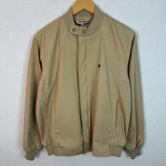 90s McGREGOR マックレガー ドリズラージャケット 無地 ベージュ Lサイズ メンズ 古着 アメカジ レトロ　シティーボーイ　ブルゾン
