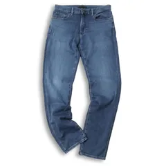 UNIQLO JEANS ユニクロジーンズ 秋冬 USED加工 ヒートテック★ 裏起毛 スリムフィット デニム パンツ ジーンズ Sz.31 メンズ