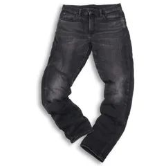 UNIQLO ユニクロ 秋冬 USED加工 裏起毛 ヒートテック★ ストレッチ スリム テーパード デニム パンツ ジーンズ Sz.31 メンズ