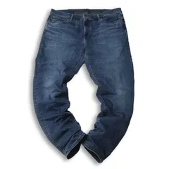 22AW★ UNIQLO ユニクロ 加工★ ヒートテック ウルトラストレッチ デニム パンツ ジーンズ Sz.40 メンズ 大きい 特大 バイク