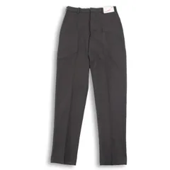 【新品 未使用】 UNIQLO U ユニクロ ユー ルメール 秋冬 ワイドフィット テーパード スラックス パンツ Sz.73 メンズ グレー