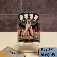 2020-21 Panini Crown Royale Joel Embiid Philadelphia 76ers Die-Cut カード