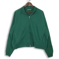 ZARA ザラ 秋冬 現行タグ★ ストレッチ スウェット 裏起毛 ダブルジップ ジャケット ブルゾン Sz.M レディース 緑色