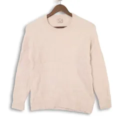 BEAUTY&YOUTH ユナイテッドアローズ 秋冬 ストレッチ アルパカ ウール混★ クルーネック ニット セーター Sz.F レディース