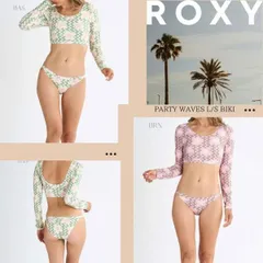 ロキシー 長袖ラッシュガード ビキニ ボトムセット レディース 通販 新作 人気 女性 かわいい おしゃれ 海 ギフト プレゼント プール リゾート M ROXY RSW251006