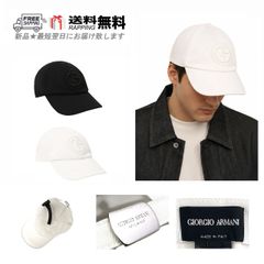 新品 GIORGIO ARMANI ジョルジオアルマーニ キャップ カシミア混紡 