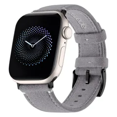 【人気商品】- レザー Apple watch対応 バンド レザー革スエード 16g 軽量 バンド 汚れに強い Watch Ultra1/2/3 49mm・46mm (Series 11/10)・45mm [Bandletic]アップルウォッチ用 (9/8/7