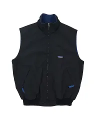 1996 patagonia シェル Synchilla（シンチラ） ベスト ブラック ヴィンテージ